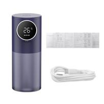 3W 320ML Rechargeable Infrared Induction Automatic Soap Dispenser Waterproof Digital Display Soap Dispenser mėlyna