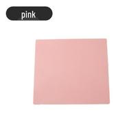 Silicone Non-slip Waterproof Pet Dining Mat for Cats and Dogs 25cm x 44cm rožinė