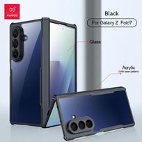 For Samsung Galaxy Z Fold 7 6 5 4 3 Case XUNDD Luxury Casing Airbag Shockproof Bumper Protective Case Transparent Phone Cover With Hinge Protection For Samsung Galaxy Z Fold 7 juoda