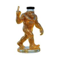 Laukinio viskio butelio dekanteris vyrams Unikalus vyno dekanteris Juokingas laukinio žmogaus formos stiklas Keista dovana Sasquatch entuziastams B