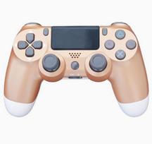 rožinio aukso belaidis „DualShock 4“ valdiklis