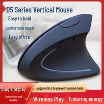 OLOEY Wireless Ergonomic Vertical Bluetooth Mouse balta spalva
