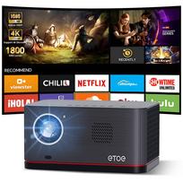 2026 Naujas ETOE Whale Pro Android TV projektorius