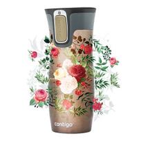 Termo puodelis Contigo West Loop 2.0 470 ml – „Gėlės Latte“