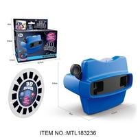 Kokybiški, ryškūs žaislai 3D „View-Master“ mini teatras, pažintinis dėlionės žiūrėjimo prietaisas, 3D stebėjimo aikštelė vaikams