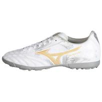 Mizuno Morelia Neo IV Pro AG Men's Soccer Cleats White Gold P1GD249331 43