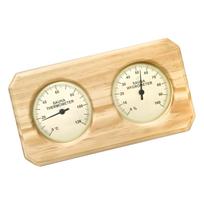 Sustainable Wooden Temperature Dampness Reader For Home Sauna Rooms Simple arrange 1