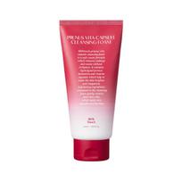 Milk Touch Prunus Domestica Vita Capsule Cleansing Foam Deep Pore Facial Cleanser 300ml