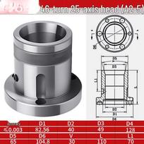 Rongyu CNC Lathe A2-5-28 Pull-Back Collet Chuck Spindle Adapter