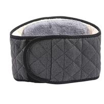 Imitation Cashmere Plush Lumbar Brace Spine Support Winter Fur Waist Belts  Winter L pilka