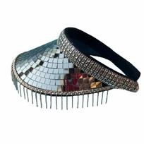 New Disco Ball Hat Classic Disco Glass Glitter Mirror Cap Festival Party Clothing Hats Accessories For DJ Club Stage China Mainland