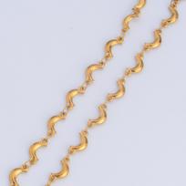 Wholesale 1 Meter PVD Mini Handmade link Chain DIY Bracelet Anklet Necklace Making Bulk Chain