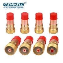 5Pcs 1.0/1.6/2.4/3.2mm TIG Gas Lens Collet Body 17GL040 17GL116 17GL332 17GL18 For TIG WP17 18 26 Welding Torch Accessories 1.0mm