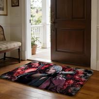 Devil May Cry Door Mat Floor Mat Soft Flannel Absorbent Mat Non-Slip Rug Home Bedroom Bathroom 40cm x 60cm