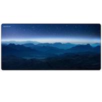 EXCO Mountain Starry Night Mouse Pad, Extra Large Desk Mat 900*400mm, Laptop Keyboard Pad