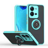 Armor Case For VIVO V29 Lite Y78 G Y36 Y3 Y02 Y22 Y22S Cover Ring Magnetic Holder Stand Shockproof Matte Coque Fundas For VIVO V29 Lite