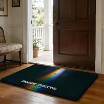 Loom IImagine Dragons Band Floor Mat Soft Flannel Absorbent Mat Non-Slip Rug Home Bedroom Bathroom 40cm x 60cm