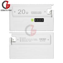 1 Section 21700 Battery Box DIY Fast Charging Power Bank Box kit 5V 3A 9V 2A 12V 1.5A USB Type-C Battery Charger Case balta