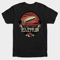 Led Zeppelin Vintage Art Graphic Men's T-Shirt Unisex O-Neck Cotton Short Sleeve Y2k Oversized Fashion Souvenir Popular Tee 4XL