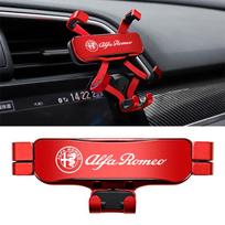 Gravity Phone Holder Car Air Vent Clip Mount Smartphone Stand For Alfa Romeo Giulia Stelvio Giulietta 156 159 147 Mito Tonale Br