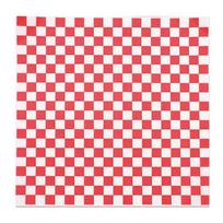 100Pcs/Bag Cake Greaseproof Papers Easy to Use Clean And Hygienic Grid Design Multipurpose No Odor Waterproof Multicolor Hamburger Packaging Baking raudona