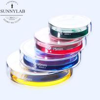 60mm to 200mm  Glass Petri Dish Bacterial Culture Dish Borosilicate Glass Chemistry Laboratory Equipment 90mm 5pcs