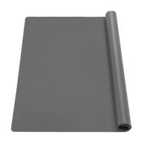 Easy Clean Easy Storage Silicone Mat Large Table Placemat Protector FOOD GRADE SILICONE MAT Dish Mat black pilka spalva