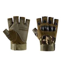 1Pair Tactical Gloves Half Finger Paintball Airsoft S Combat Anti-Skid Bicycle Full Finger Gloves Protective Gear XL