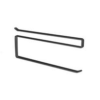 Wall Mounted Paper Roll Holder Towel Rack Cling Film Storage Bathroom Shelf No Punching Kitchen Tissue Accessories Organizer