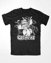 Gremlins Gizmo Black Mogwai Don'T Feed Cult Retro Movie Fun Unisex T-Shirt S