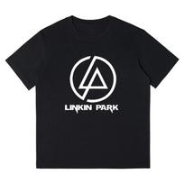 Nauja Tendencija Linkin Park Grupės Raštas Aukštos Kokybės Spausdintas LOGOTIPAS Gatvės Neutralus Stilius Mados Tendencija Vyriški ir Moteriški Viršutiniai Drabužiai Marškinėliai S