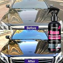 Car Nano Ceramic Coating: HD Waterproof/Anti-Scratch, Hydrophobic Formula, Polished Shine, All Vehicles, Easy Application water flooding