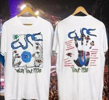 The Cure 1992 M. Retas Palinkėjimo Turo Marškinėliai Koncertas Rokenrolas 90-ųjų Muzika Dovana Gerbėjams Unisex Marškinėliai M gray