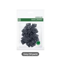 UGREEN RJ45 tinklo kabelio kištukų apsauginiai dangteliai Grey (50 pack)