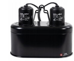 REPTI PLANET Mini Dual Dome 2x40W terariumo gaubtas