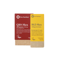 Rinkinys ENERGIJAI: Kofermentas Q10 + Vitaminas B12