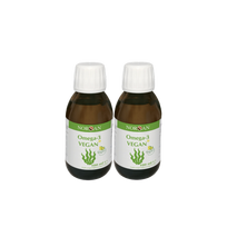 2x NORSAN Vegan Omega-3 aliejus su polifenoliais 100ml