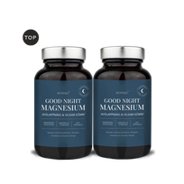 2 x NORDBO Magnis Good Night Magnesium atsipalaidavimui palaikyti 90kaps