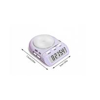 Large Button Digital Timer With Noiseless Light Notification Suitable For Home School And Professional Kitchen Use mėlyna