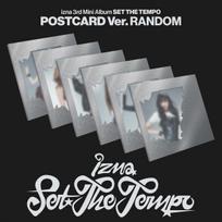 [Pre-Order] izna SET THE TEMPO Postcard Kpop Album Photocard Official 6 Version Set POSTCARD Ver. 6 Version Set