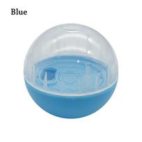 1Pcs New Anti-Choke Leakage Food Balls Slow Feeder Educational Pet IQ Training Adjustable Treat Dispenser for Dogs Cats mėlyna