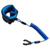Universal Kill Switch Key Lanyard Tether Cord 1.6m Surfing Spring Rope  Boat mėlyna