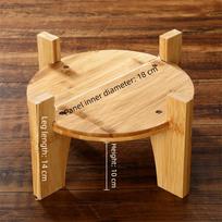 New Bamboo Drink Dispenser Stand Sturdy Strong Water Jug Holder Height Increase Beverage Dispenser Holder Plants Vase Liquor