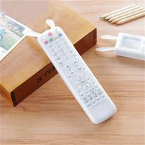Rabbit Ear Remote Control Cover Silicone Transparent TV Remote Control Case Luminous Air Condition Dustproof Storage Protector