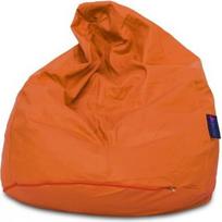 "Bean Bag" kėdė "Pear Puff Puf Faux Leather Bean Bag", oranžinė