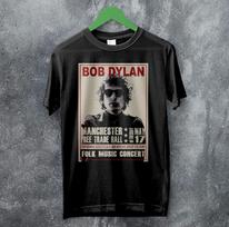 Bob Dylan Vintage Uk Tour T Shirt Bob Dylan Shirt Music Shirt Unisex T-Shirt S įvairiaspalvis