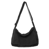 Men'S Minimalist Large Capacity Messenger Bag, Casual Shoulder Bag, Suitable for Vacati, Outdoor Activities, Daily Commuting chaki