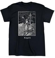 RetrNew Ragana Band Heavy Cotton Black T Shirt S-5XL EN743 Unisex T-Shirt S įvairiaspalvis