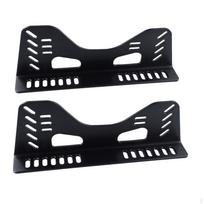 2 Bucket Seat Side Brackets, And Universal L-shaped Replacement Parts, for Multi-hole Seats juoda