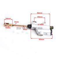 Rear Foot Hydraulic Brake Master Cylinder Pump for Motorcycle Dirt Pit Bike ATV auksas